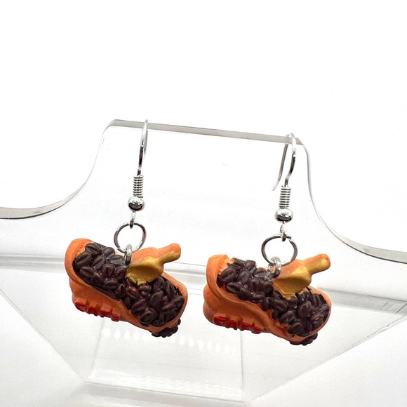Coffee Earrings - Barista Earrings - Coffee Bean Earrings - Cafe Earrings - Picture 6 of 10
